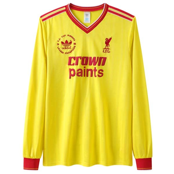Camiseta Liverpool Tercera Equipo ML Retro 1986